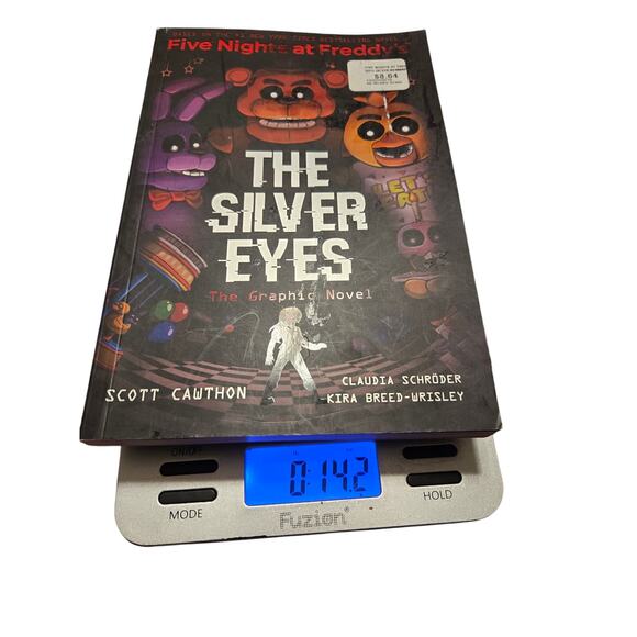 FNAF THE SILVER EYES Scott Cawthon First Scholastic Edition Horror - Picture 5 of 7